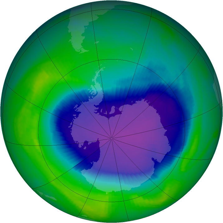 Ozone Map 1998-10-26